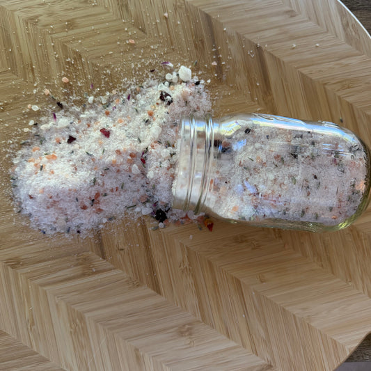 Midnight Margins Bath Salts | 16 oz Mason Jar