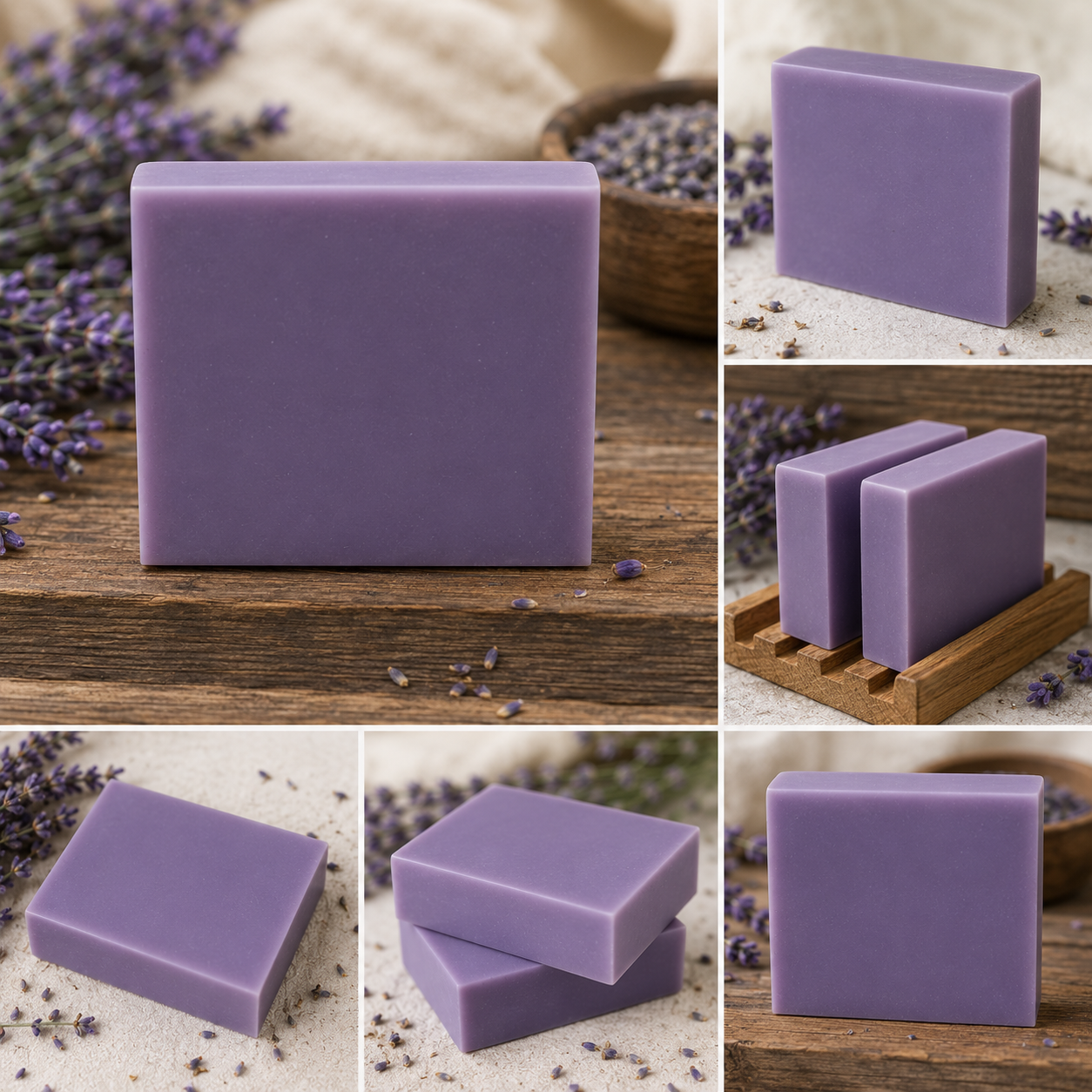 Oak Moss Lavender Scrub
